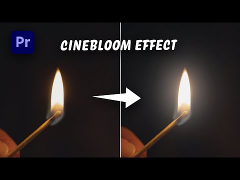 How to Create a Cinematic Bloom Effect (EASY Premiere Pro Tutorial)