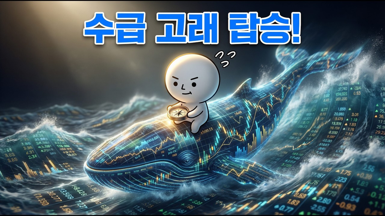 [콕스톡] 주식 수급 분석: 기관/외국인 매매로 수익 내는 법 (개미 필승 전략)