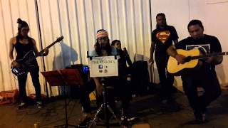 Video thumbnail of "Wings-Semalam Yang Hangat dari The Kodox Buskers"