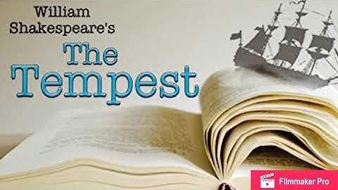 video analysis  of ariel in "The Tempest"