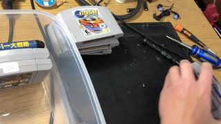 Retro Hunting Adventures Fix-It Phil Opens Rare N64 Games Pt. 1