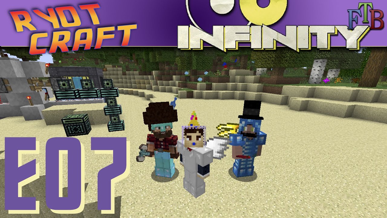 Ryotcraft FTB Infinity - Clearing The End (E7)