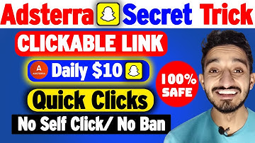 Adsterra Snapchat Loading Trick 2023 | Adsterra High cpm Earning Trick" Adsterra earning tricks 2023