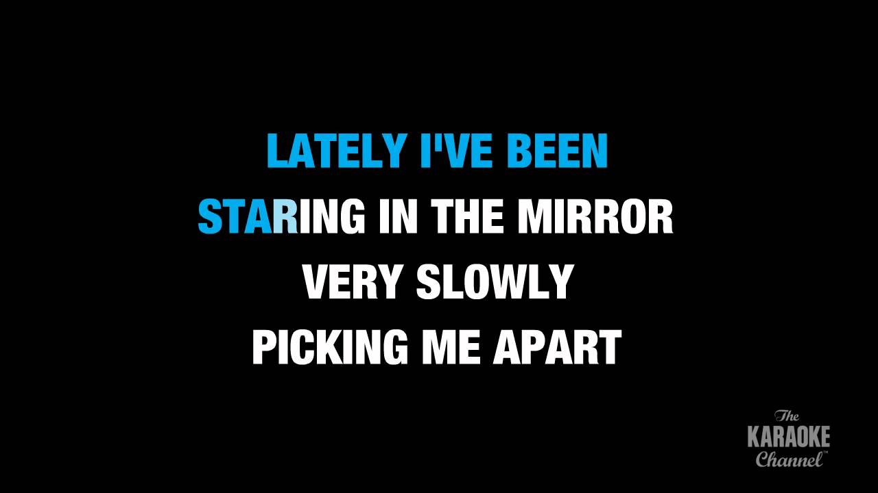 Lately in the Style of "Stevie Wonder" karaoke video with ...