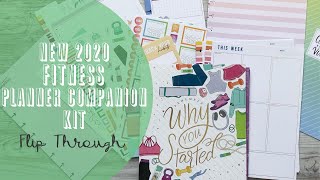 Fitness Planner Companion Kit Flip Through | The Happy Planner® 2020