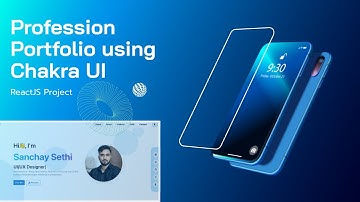 Professional Personal Portfolio || Chakra UI || ReactJS