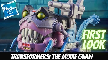 The Transformers The Movie Gnaw Figure First Look | Hasbro Pulse Fan First Friday
