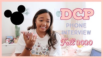 My *SUCCESSFUL* DCP Phone Interview Fall 2020