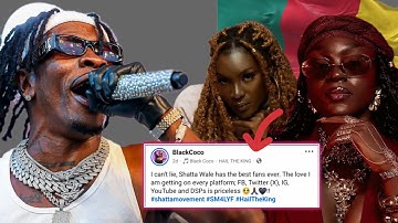 watch hw Cameroon🇨🇲biggest female artist goin cràzy ova shatta afta shatta