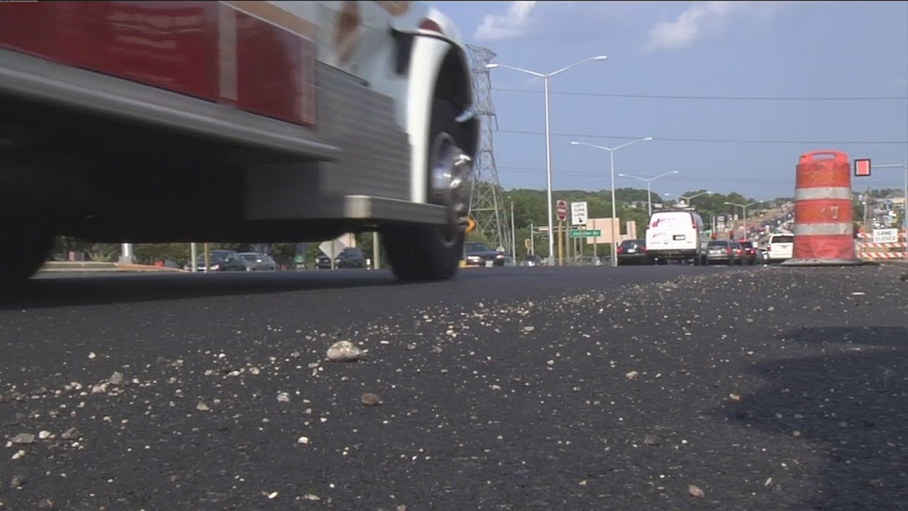 Extreme Heat Causing Buckling Roads in Southeast Wisconsin - YouTube