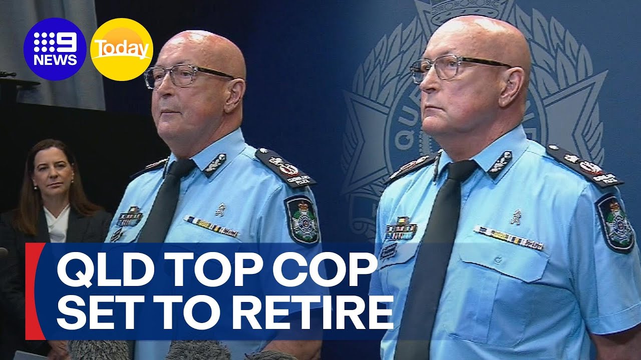 Queensland Police Commissioner set to retire | 9 News Australia