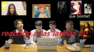 coreanos reaccionan a las latinas 2