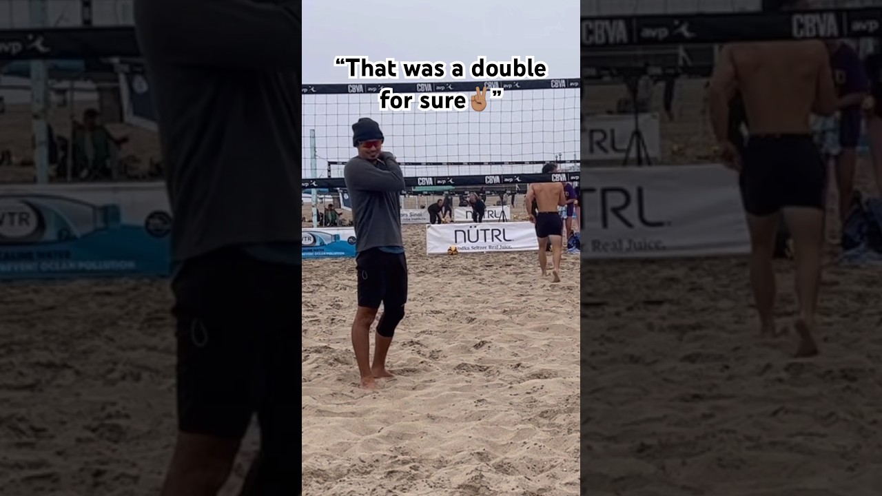 Clean set or double contact?🤔🏐 