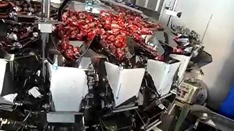 4 Products Mixed 24 Heads Multiheads Weigher from Wilpac Packaging