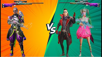 Random Lovers challenge me 1v2 M24 #Bgmi #M24