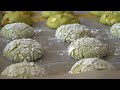 1 RECIPE 3 MATCHA COOKIES-CRINKLES, SMORE'S, CHOCOLATE & NUTS