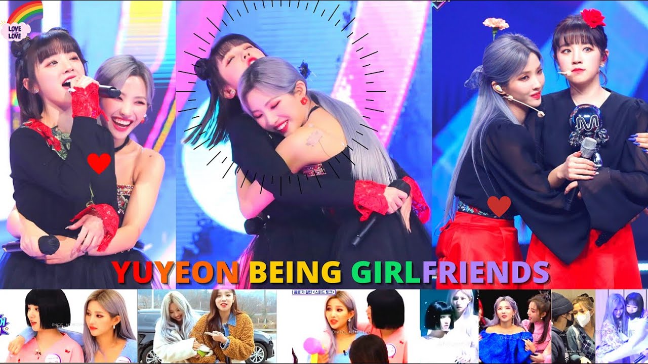 YUYEON being girlfriends for 7 minutes straight #9 [ Yuqi & Soyeon 2021 (G)i-dle]