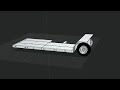 RC drop bed trailer
