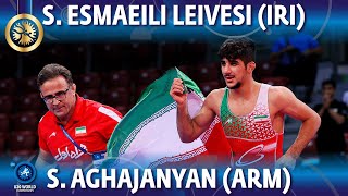 Saeid Morad Esmaeili Leivesi (IRI) vs Suren Aghajanyan (ARM) - Final // U20 World Championships 2022