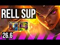 RELL &amp; Miss Fortune vs THRESH &amp; Senna (SUP) | Good KDA: 2/1/20 | EUW Master | 26.6