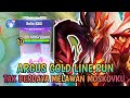 SUPER AGGRESIVE INILAH CARA LAWAN ARGUS DI GOLD LINE SAMPAI GAK MAIN AUTO WIN - Mobile Legends 