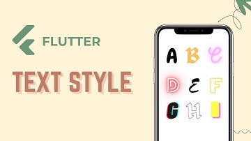 Master Styling the Text in Flutter | Flutter TextStyle