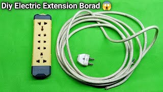 Diy Electric Extension Board | How To Make Electric Extension Board Connection At Home