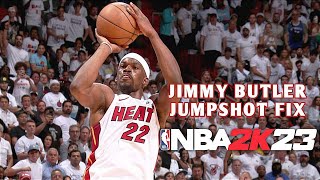 NBA2K23 Jimmy Butler jumpshot fix *Set Shot and Jumpshot*