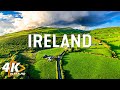 FLYING OVER IRELAND 4K UHD - Relaxing Music Along With Beautiful Nature Videos - 4K Video Ultra HD