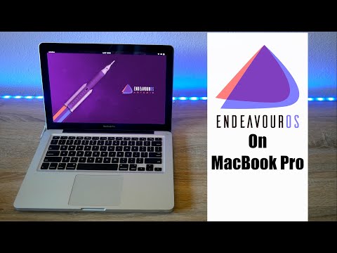 How To Install EndeavourOS Linux on a 2012 MacBook Pro