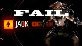 EVOLVE STAGE 2 | JACK FAILS!!! | Evolve Hunter Gameplay 1080p/60fps