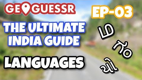 THE ULTIMATE INDIA GUIDE - EP03 - LANGUAGES