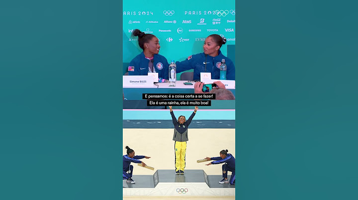 Simone Biles explica reverência a Rebeca Andrade