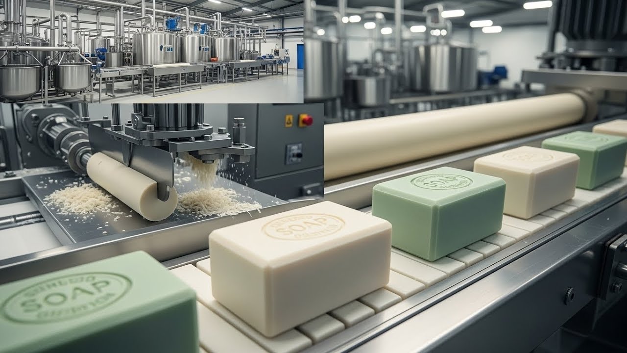 How Soap Is Made | Inside a Modern Soap Factory