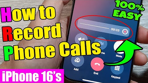 iPhone 16/16 Pro Max: How to Record A Phone Call Conversation | No Third-Party Apps Needed!