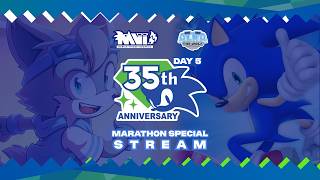 DAY 5 - MARATHON STREAM SPECIAL 35TH ANNIVERSARY SONIC!!  - Alka Ch. [ Mobian Vtuber ID ]