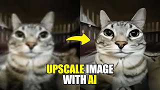 Free Image Upscale Using Ai 2024 | GFX Tutorials