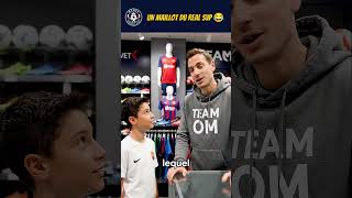 Un enfant demande un maillot du Réal 😂 ⚽