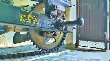 TVS Apache Half axle bearing replacement