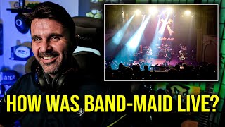 MUSIC DIRECTOR REACTS | My First Time at a Band-Maid Concert