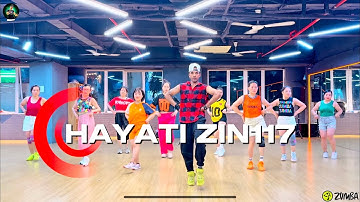 Zin117 | Hayati Arabic electronic zumba Dance Choreography Basic routine Dancefit