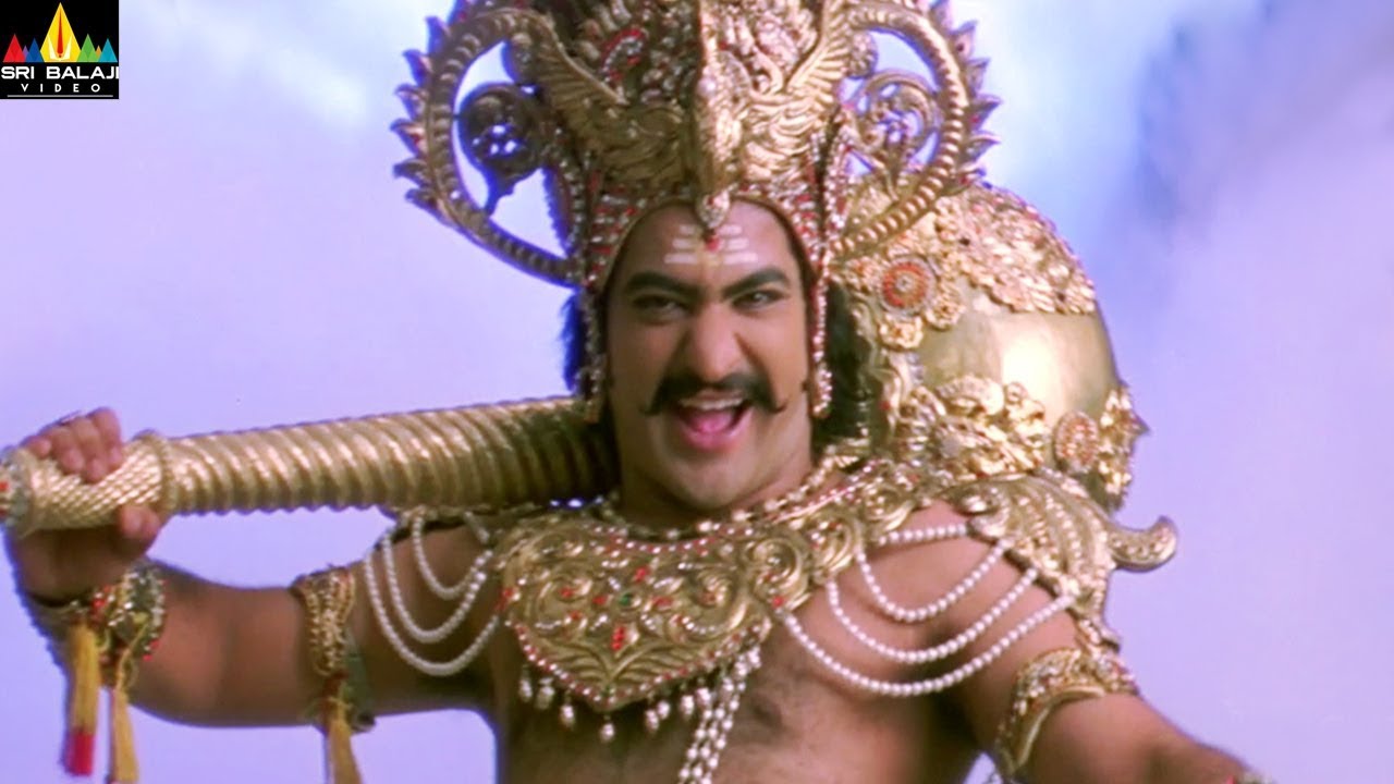 Jr NTR vs Mohan Babu Dialogue War  Yamadonga Movie Scenes  SS Rajamouli  Sri Balaji Video