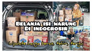BELANJA ISI WARUNG DI INDOGROSIR • BELANJA HEMAT • UPDATE HARGA SEMBAKO TERKINI • @Rilla.Azhary