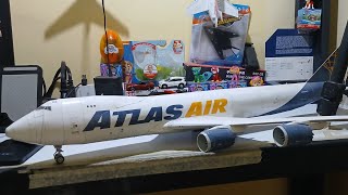 Boeing 7478F, Atlas Air | @liverycraft Paper Model