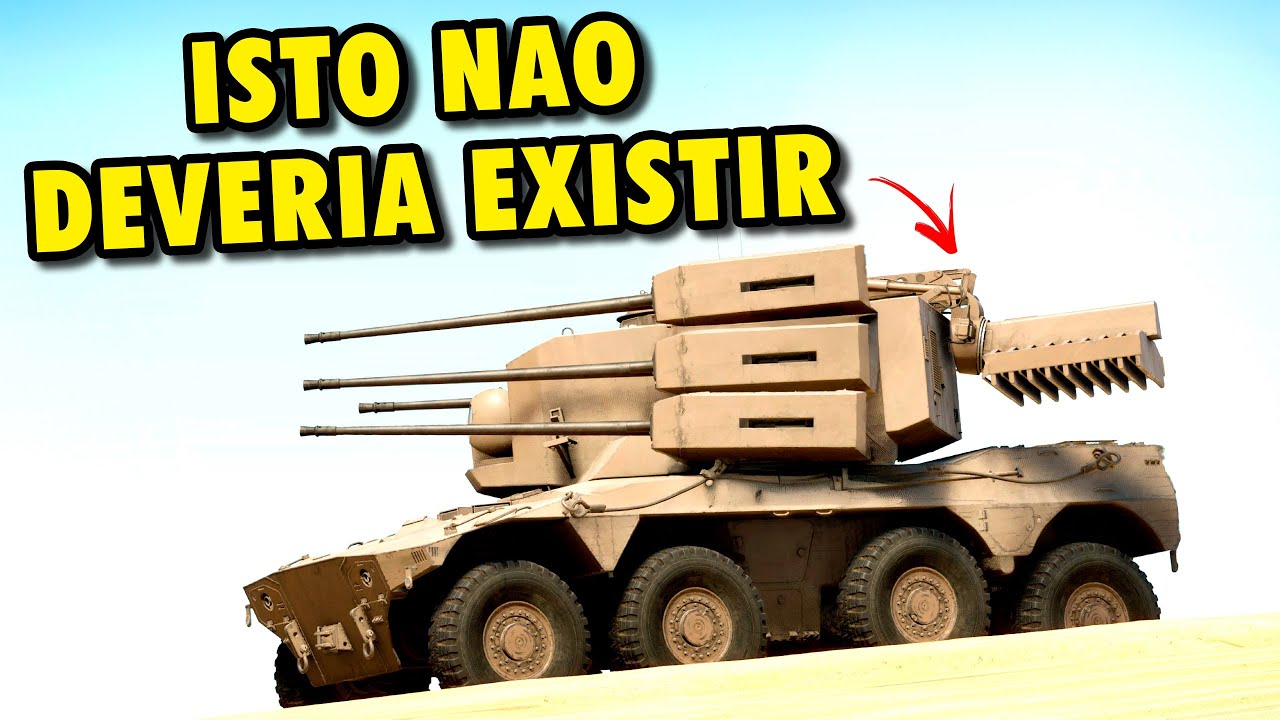 DESSA VEZ A GAIJIN FOI LONGE DE MAIS! ESSA ANTI AEREA NAO PODERIA ESTA NO JOGO! - Warthunder PT - BR