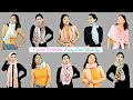 How to Style a Scarf in 20 Ways - Fashion HACKS Every Girl Must Know | Anaysa