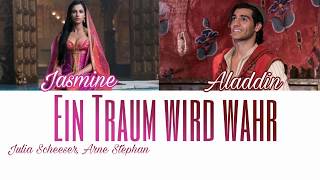 Arne Stephan, Julia Scheeser - Ein Traum wird wahr (Color Coded Lyrics Ger) (Aladdin)