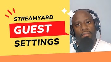 StreamYard Invite Guest Settings