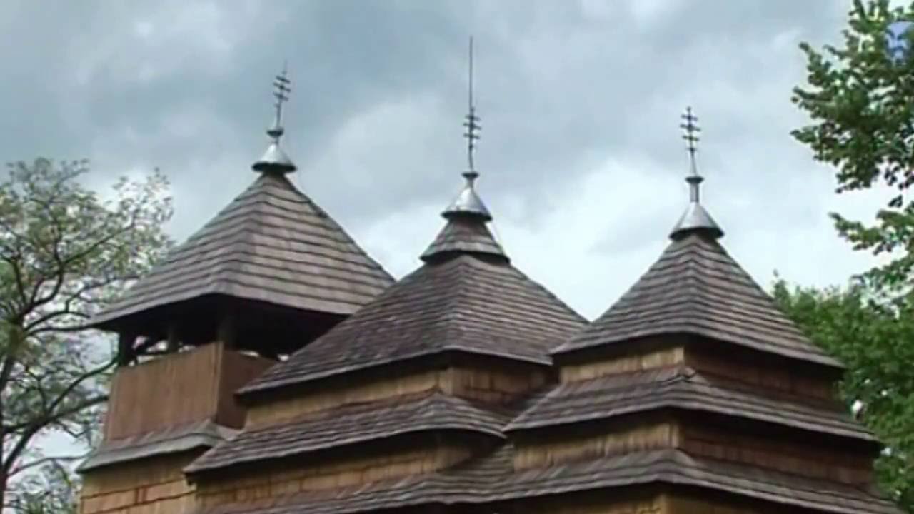 Дерев'яні церкви України. Закарпаття.