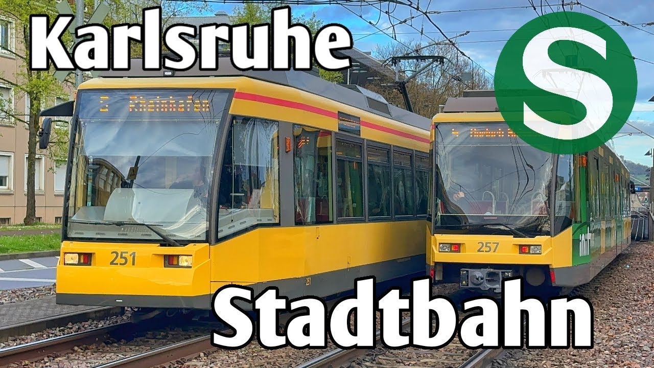 ⁴ᴷ Stadtbahn Karlsruhe - Tram Karlsruhe | AVG - VBK 2024